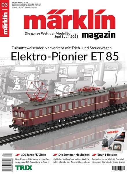 marklin magazin – 03 Juni 2023 Cover