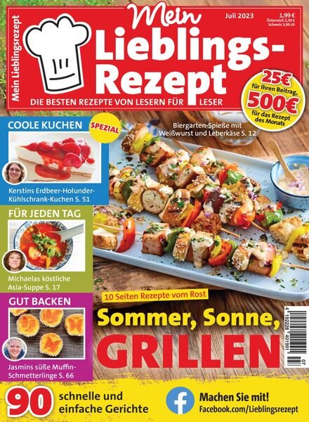 Mein Lieblingsrezept – 07 Juni 2023 Cover