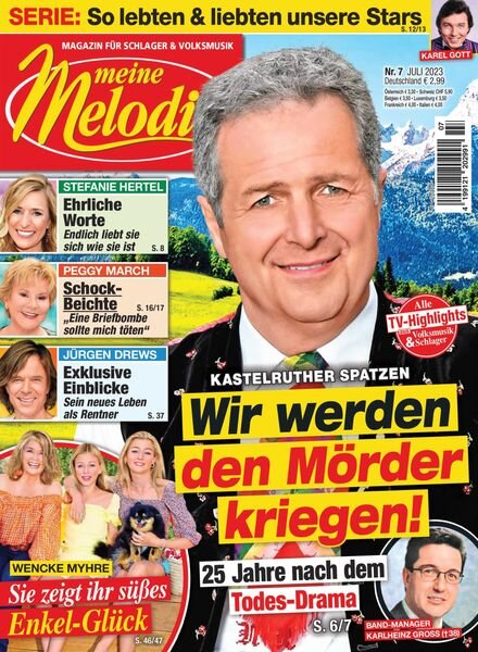 Meine Melodie – Juni 2023 Cover