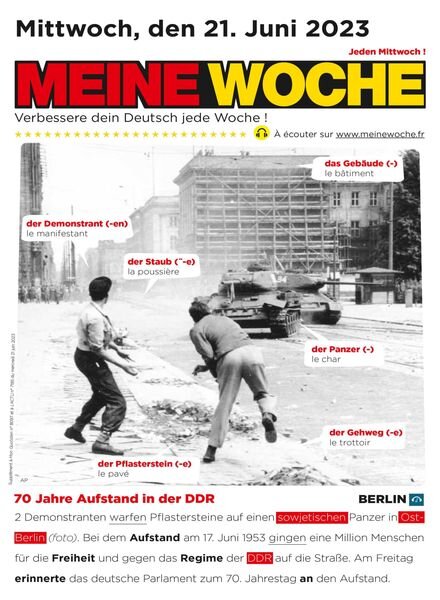 Meine Woche – 21 Juni 2023 Cover