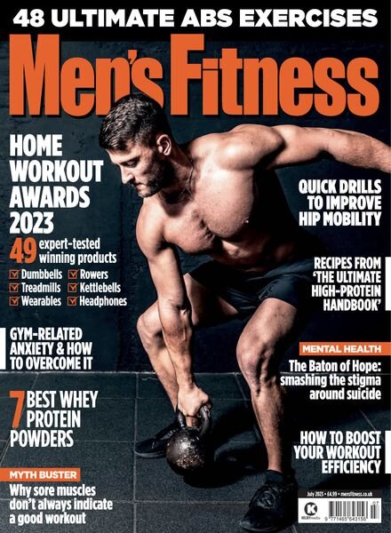 Men’s Fitness UK – July 2023 Cover
