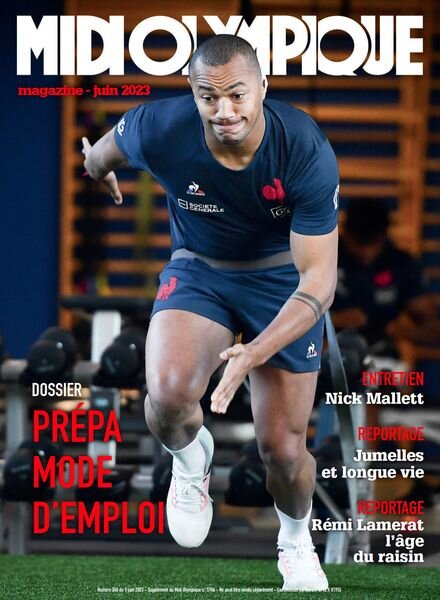 Midi Olympique Magazine – Juin 2023 Cover