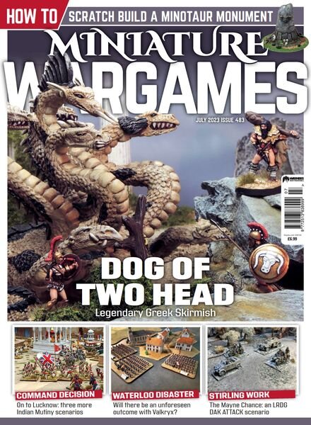 Miniature Wargames – July 2023 Cover