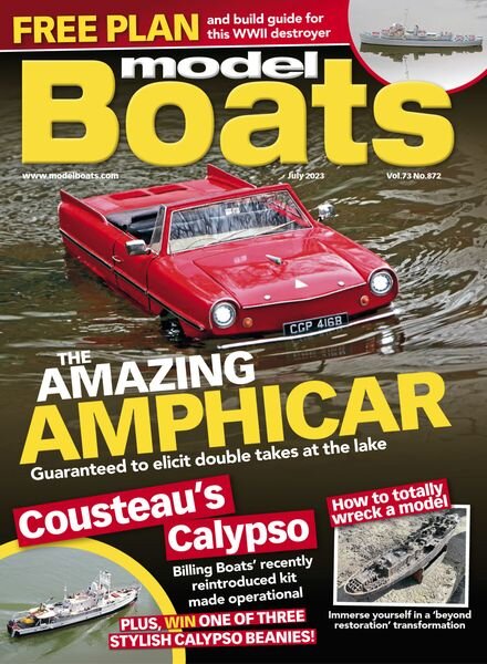 Model Boats – July 2023 Cover