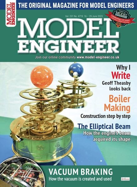 Model Engineer – 16 June 2023 Cover