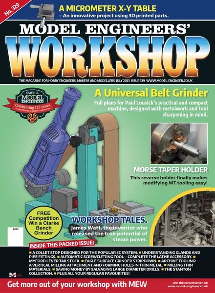 Model Engineers’ Workshop – July 2023 Cover