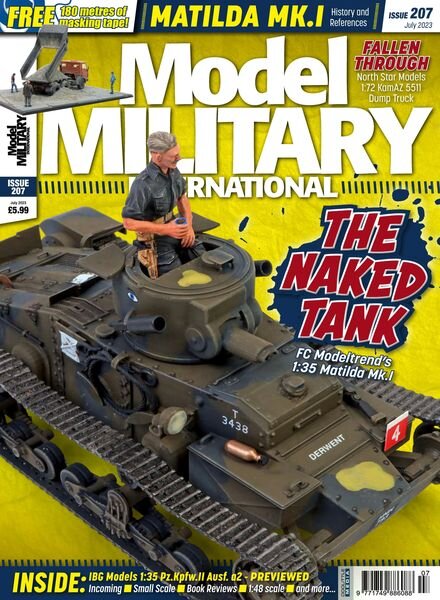 Model Military International – Issue 207 – July 2023 Cover