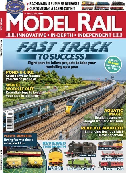 Model Rail – July 2023 Cover