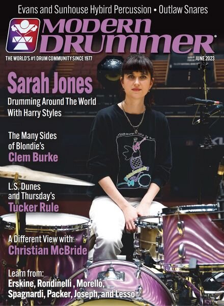 Modern Drummer Magazine – June 2023 Cover