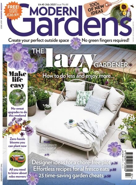 Modern Gardens – July 2023 Cover