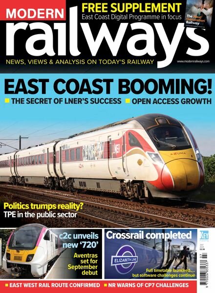 Modern Railways – July 2023 Cover