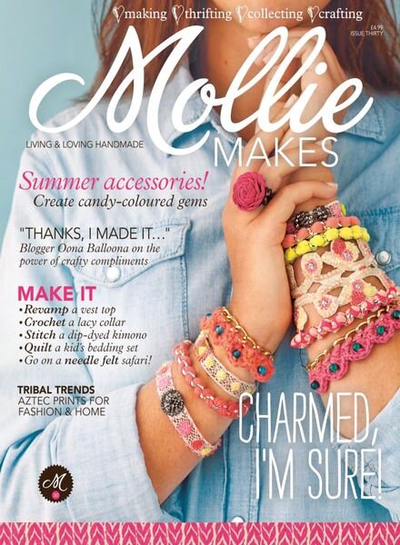 Mollie Makes – August 2013 Cover