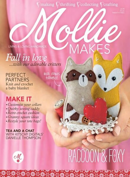 Mollie Makes – January 2013 Cover