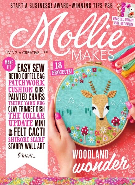 Mollie Makes – July 2015 Cover