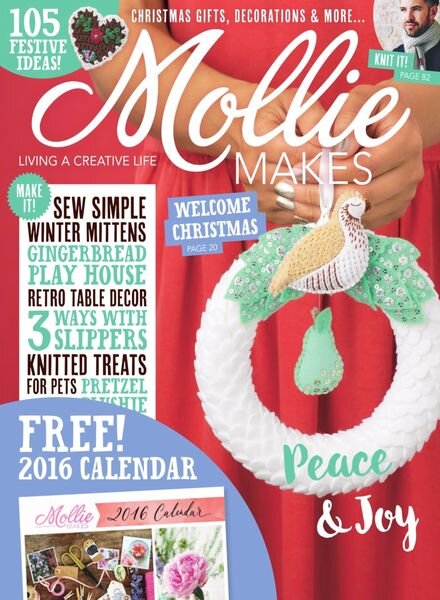 Mollie Makes – October 2015 Cover
