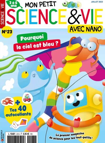 Mon petit Science & Vie avec Nano – Juillet 2023 Cover