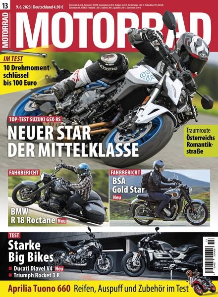 Motorrad – 08 Juni 2023 Cover