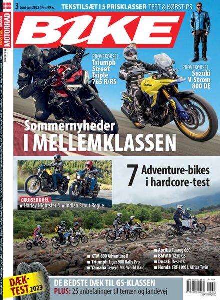 Motorrad Denmark – juni 2023 Cover