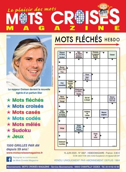 Mots Croises Magazine – 15 juin 2023 Cover