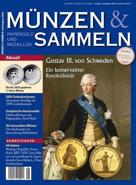 Munzen & Sammeln – 21 Juni 2023 Cover