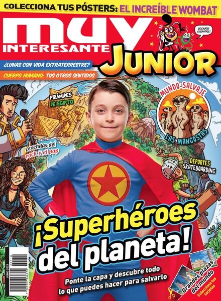 Muy Interesante Junior Mexico – junio 2023 Cover