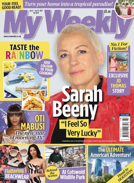 My Weekly – 01 June 2023 Cover