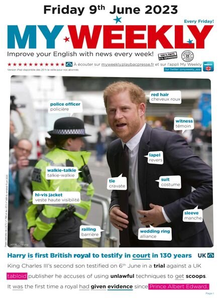 My Weekly Fr – 09 juin 2023 Cover