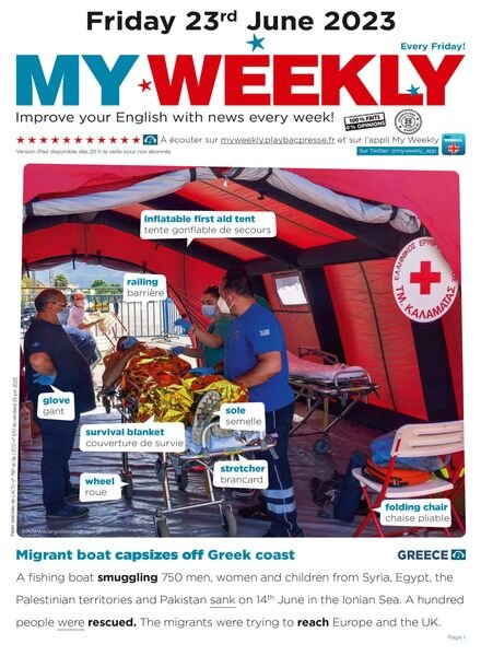 My Weekly Fr – 23 juin 2023 Cover