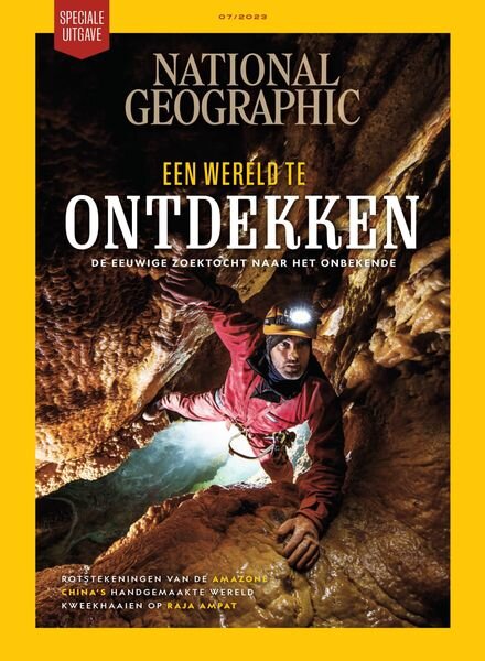 National Geographic Netherlands – juli 2023 Cover