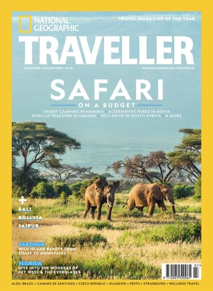 National Geographic Traveller UK – July 2023 Cover