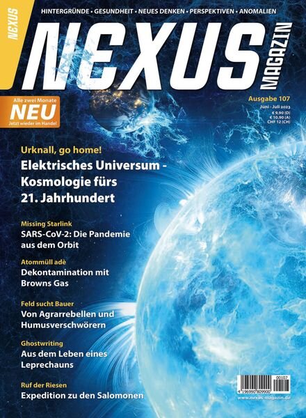 Nexus Magazin – Juni-Juli 2023 Cover
