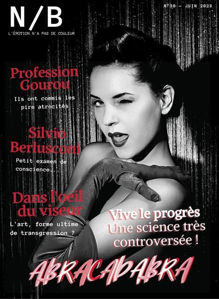 Noir et Blanc – juin 2023 Cover