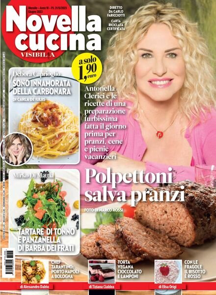 Novella Cucina – 31 maggio 2023 Cover