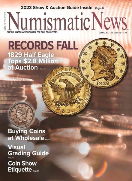Numismatic News – 26 May 2023 Cover