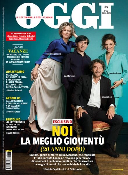 Oggi – 29 giugno 2023 Cover