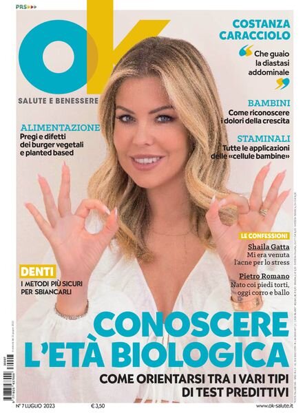 Ok Salute e Benessere – Luglio 2023 Cover