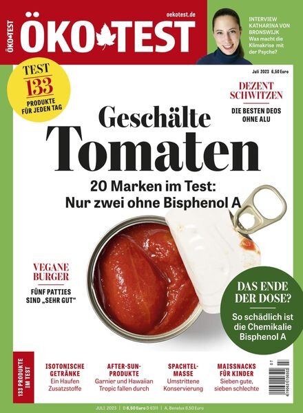 Okotest Magazin – Juli 2023 Cover