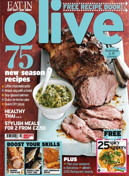 Olive – October 2012 Cover
