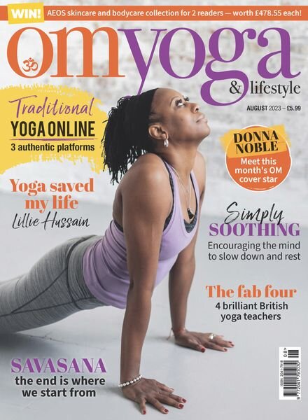 OM Yoga & Lifestyle – August 2023 Cover