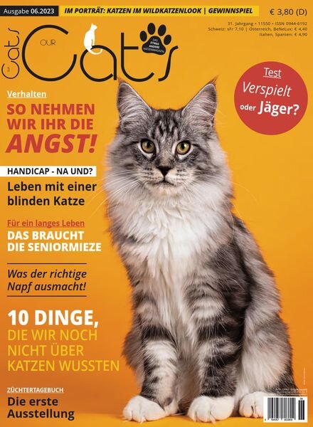 Our Cats – Juni 2023 Cover
