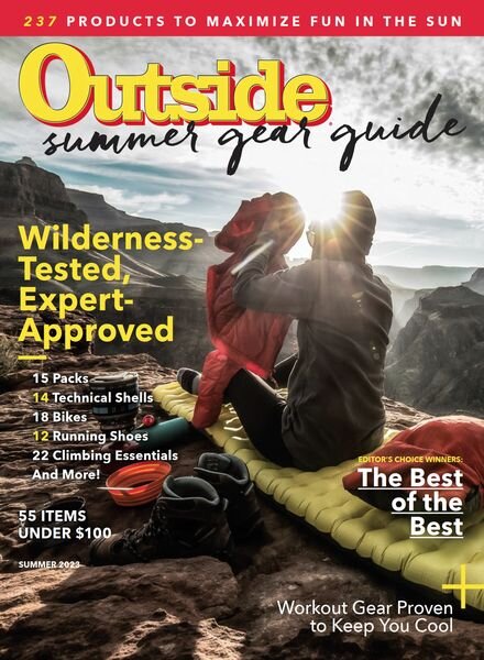 Outside USA – Summer Gear Guide 2023 Cover