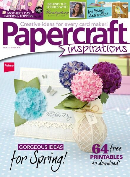 Papercraft Inspirations – February 2014 Cover