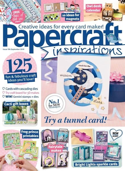 Papercraft Inspirations – July 2019 Cover