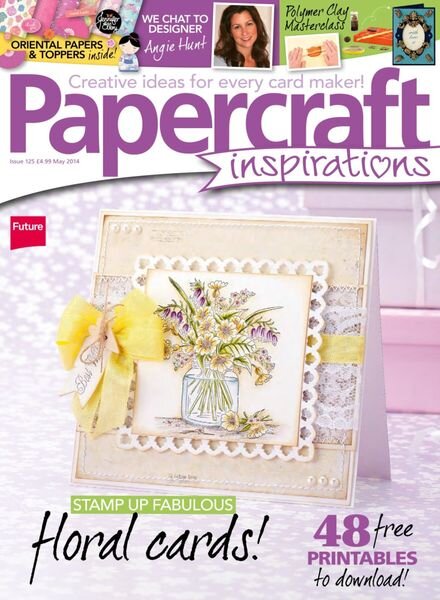 Papercraft Inspirations – March 2014 Cover