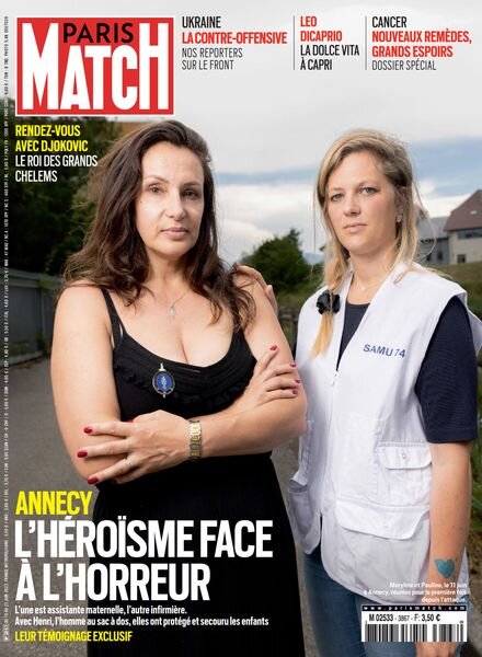 Paris Match – 15 juin 2023 Cover