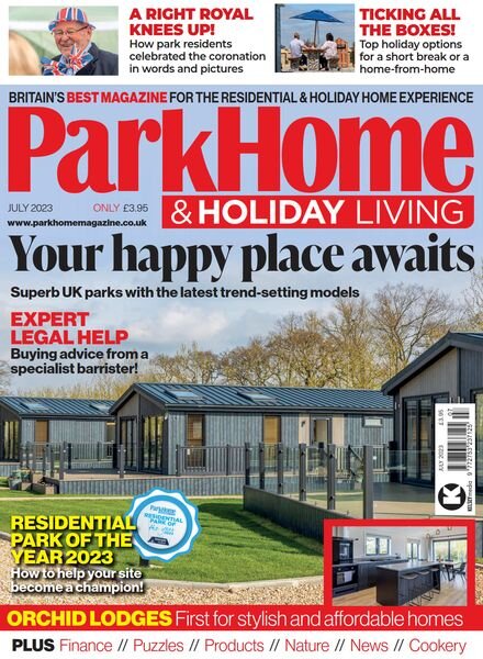 Park Home & Holiday Living – July 2023 Cover