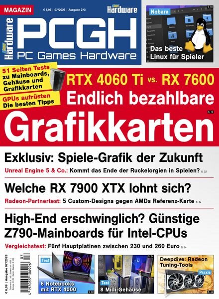 PC Games Hardware – Juli 2023 Cover
