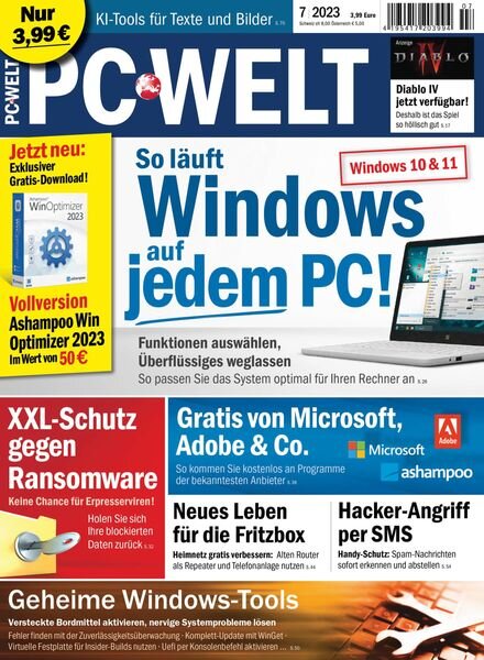 PC Welt – Juli 2023 Cover