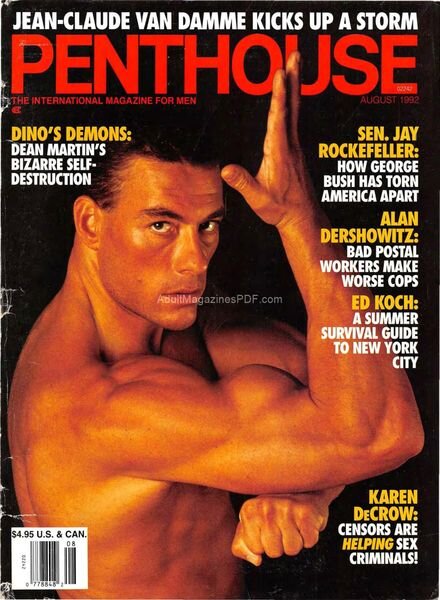 Penthouse USA – August 1992 Cover