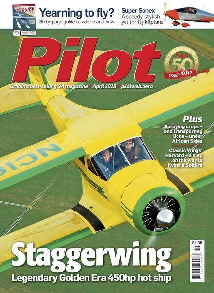 Pilot – March 2018 Cover